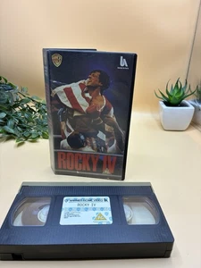 Rocky 4 VHS Cassette Vintage Media And Collectable - Foto 1 di 7