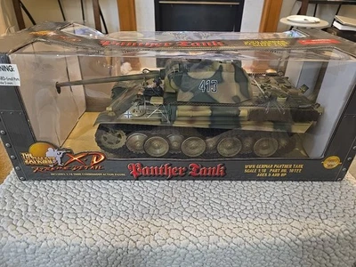 ULTIMATE SOLDIER 1/18 TANQUE PANTERA ALEMÁN SEGUNDA GUERRA MUNDIAL 332 Foto 1 de 4