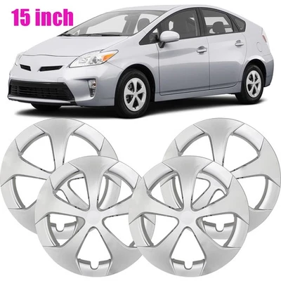 Juego de 4 tapacubos de 15" para Toyota Prius 2010-2015 llanta de 15"" EE. UU. Foto 1 de 4