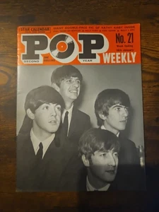 Pop Weekly Magazine Beatles 1964 No.21 - Picture 1 of 2