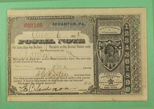 BILLETE POSTAL DR WHO 1884 SCRANTON PA R15570 - Imagen 1 de 2