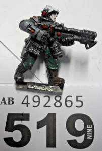 Warhammer 40k Inquisition Inquisitor Imperial Agents Storm Trooper Flamer W519 - Picture 1 of 5