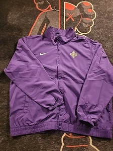 Nike NBA City Edition Jacket Lightweight New Orleans Pelicans Purple Size XXL - Picture 1 of 13