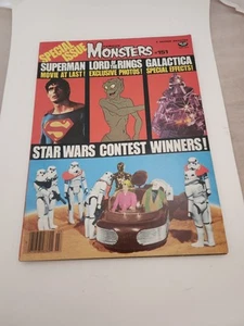 FAMOUS MONSTERS OF FILMLAND #151 MAGAZINE VF STAR WARS SUPERMAN GALACTICA COVER - Foto 1 di 3