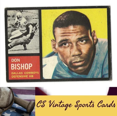 1962 Topps #46 Don Bishop ROOKIE SP - Image 1 of 2