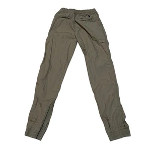 Polo Ralph Lauren Poplin Joggers Youth Medium 10-12 Tan Zipper PocketTapered Leg - Picture 1 of 3