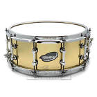 Ahead 3Mm Cast Bell Brass Snare Dum 14X6 Polished W/Trick Throw-Off