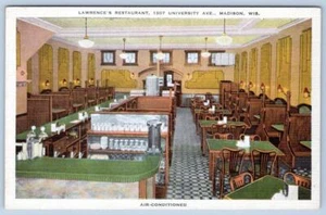 MADISON WISCONSIN LAWRENCE RESTAURANT ESSZIMMER INNENRAUM KLIMATISIERT - Bild 1 von 2