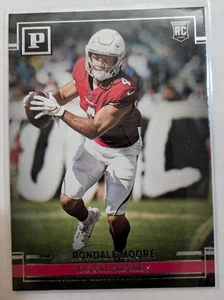 🏆 Lot (2) 2021 Panini Chronicles Panini RONDALE MOORE RC PA-29 Base - Bild 1 von 2