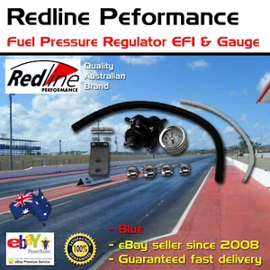 New Redline Fuel Pressure Regulator EFI & Gauge Blue - Picture 1 of 1