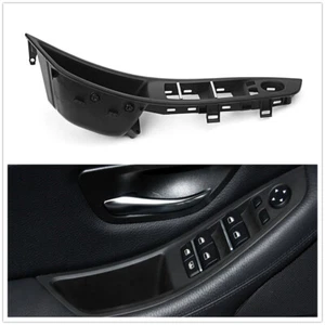 Black Window Switch Door Handle Plate For BMW 5 Series F10 2010-2017 51417225875 New - Picture 1 of 6