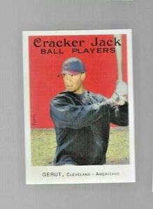 2004 Topps Cracker Jack Ball Player Baseball Cards #171 GERUT Cleveland American - Picture 1 of 3