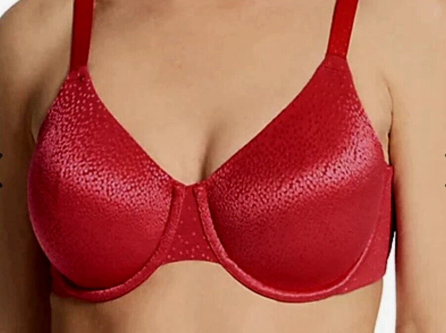Wacoal 855303 Back Appeal Full Coverage T-Shirt Bra Mineral Red Size 36DDD