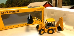 JOAL.1:32.PRECISION JCB 4CX.BACKHOE LOADER.EXCAVATOR.TRACTOR.4 WHEEL STEER - Picture 1 of 19