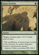 Magic the Gathering MTG Giant Growth (125) Return to Ravnica   LP