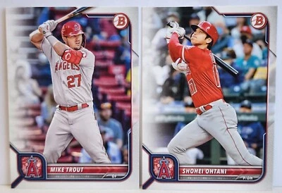 2022 Bowman Baseball BASE PAPER VETS & ROOKIE CARDS - BUY 4+ & SAVE 50% - Image 1 of 3