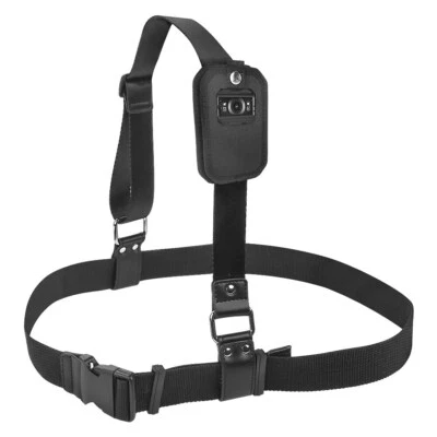 Body Worn Camera Black Single Shoulder Sling Belt Strap Fits BOBLOV Conveniet - Image 1 of 4