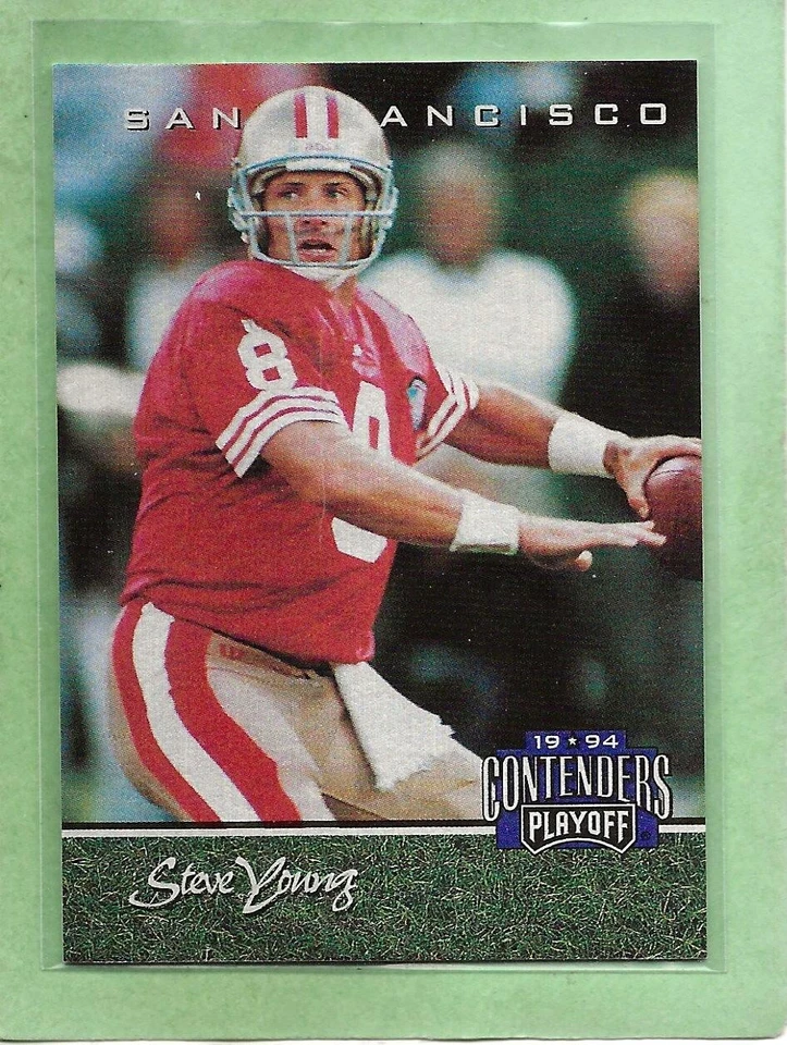 STEVE YOUNG - 1994 Playoff Contenders - #28- 49'ers - Comb. Shipping - MINT - Image 1 of 1
