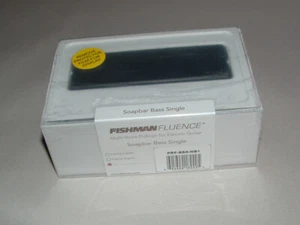 Fishman Fluence PRF-BS6-NB1 6 String Bass Soapbar Pickup 3 Voices (Black) - Picture 1 of 3