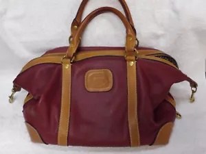 Vintage Original Ghurka Tasche Minicav 585 Leder Geldbörse kariertes Futter selten burgundisch - Bild 1 von 21