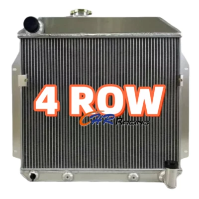 Radiador de aluminio de 4 filas para coche sedán Plymouth 1955 1956 3,8 L 6 cilindros AT/MT Foto 1 de 4