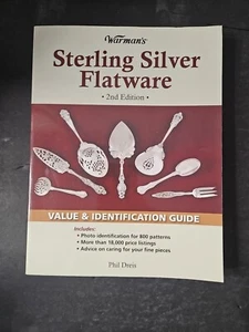 Warman's Sterling Silver Flatware: Value & Identification Guide, 2nd  - GOOD - Picture 1 of 5