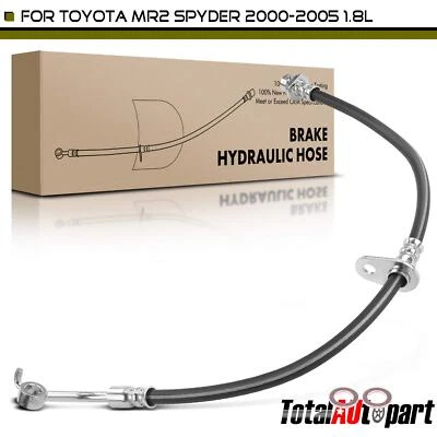 Mangueira hidráulica de freio para Toyota MR2 Spyder 2000 2001-2005 L4 1.8L dianteira direita - Imagem 1 de 4