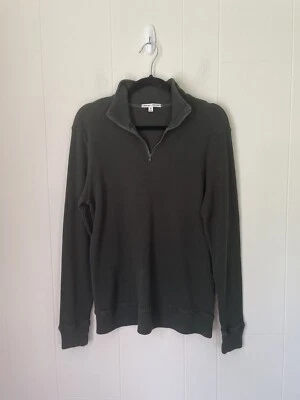 Threads 4 Thought 1/4 zip waffle knit pullover ~ organic cotton ~ men’s size M - Image 1 of 4