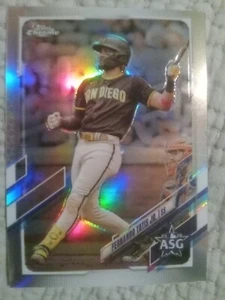 FERNANDO TATIS JR. 2021 TOPPS CHROME UPDATE ALL-STAR GAME REFRACTOR #ASG-5 - Picture 1 of 2