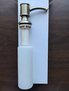 Brushed Nickel Soap Dispenser for Kitchen Sink - Picture 1 of 2