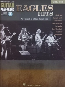 Eagles Hits Guitar Play-Along Volume 162 Paperback Music Book Leonard Corp - Imagen 1 de 6