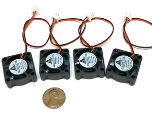 4 Pieces GDSTIME hotend fan 24v extruder 25mm 25x25x10 mm 3d printer 2510 B18