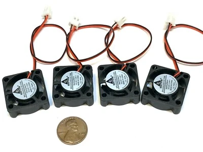 ENDLESSPARTS 4 Pieces GDSTIME hotend fan 24v extruder 25mm 25x25x10 mm 3d printer 2510 B18
