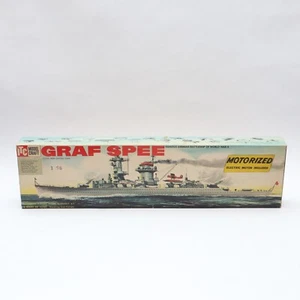 ITC Motorized Battleship Graf Spee Model Kit 3681 - Complete In Box - USA - Picture 1 of 12