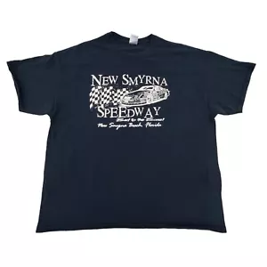 Nueva Camiseta Smyrna Speedway 2XL XXL NASCAR Racetrack Camiseta Gráfica Blanca y Negra - Imagen 1 de 24
