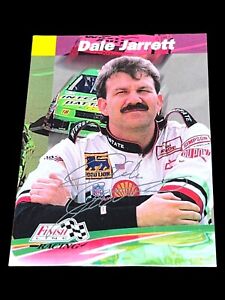 Dale Jarrett 1993 FINISH LINE PRO SET RACING autographed NASCAR WINSTON CUP card