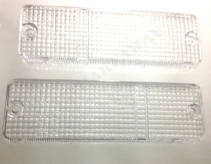 L R LIGHT FRONT BUMPER LENS CLEAR For TOYOTA HILUX LN40 LN50 LN56 Corolla AE71 - Picture 1 of 2
