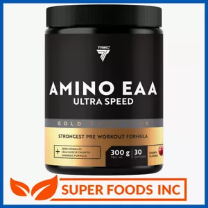 TREC NUTRITION EAA 300g GOLD CORE HIGH SPEED Essential Amino Acids - Picture 1 of 10