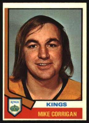 1974-75 O-Pee-Chee #37 Mike Corrigan VGEX Kings 603222 - Image 1 of 2