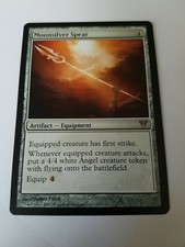 MTG Moonsilver Spear Avacyn Restored  Artifact Rare MAGIC GATHERING NM x1