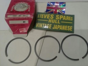 HONDA CB350K0-K4,SL350,CL350 PISTON RING SET, 13031-287-305, 0.50 O/S GENUINE . - Picture 1 of 1
