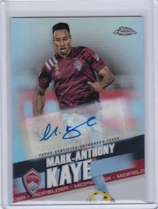 Topps 2022 cromo MLS automático #173 Mark-Anthony Kaye Colorado (B) - Imagen 1 de 2