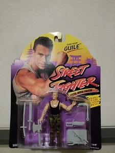 Capcom Street Fighter Official Movie Fighter Sonic Boom Guile Hasbro 1993 MOC - Bild 1 von 2