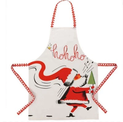 DELANTAL ARTESANAL PEKING SANTA CLAUS VACACIONES NAVIDAD HO HO HO NUEVO Foto 1 de 2