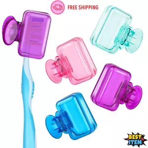 4Pcs Toothbrush Head Covers Cap Travel Toothbrush Protector Brush Head Case - Picture 1 of 8