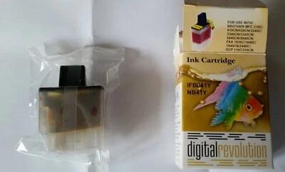 Toner Tinten Patrone für Brother MFC 210 C/410 CN gelb Ink Cartridge abgelaufen - Bild 1 von 2