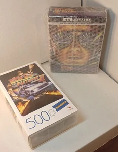 Zurück in die Zukunft Trilogie 4K Steelbook - europäischer Import + Puzzle - NEU - OVP VERSAND - Bild 1 von 8