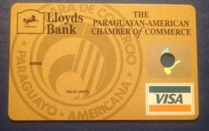 PARAGUAY : Lloyds Bank - Visa Credit Card Specimen - Void - Picture 1 of 2