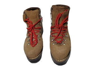 TECNICA Made in Italy Voll Gepolsterte Arbeitsstiefel Braun Leder Wandern US 8,5 Herren - Bild 1 von 11