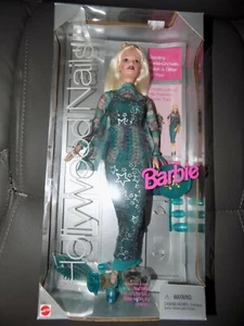 1999 HOLLYWOOD NAILS Barbie Doll w/ Long Platinum Blonde Hair #17857 NEW - Picture 1 of 3